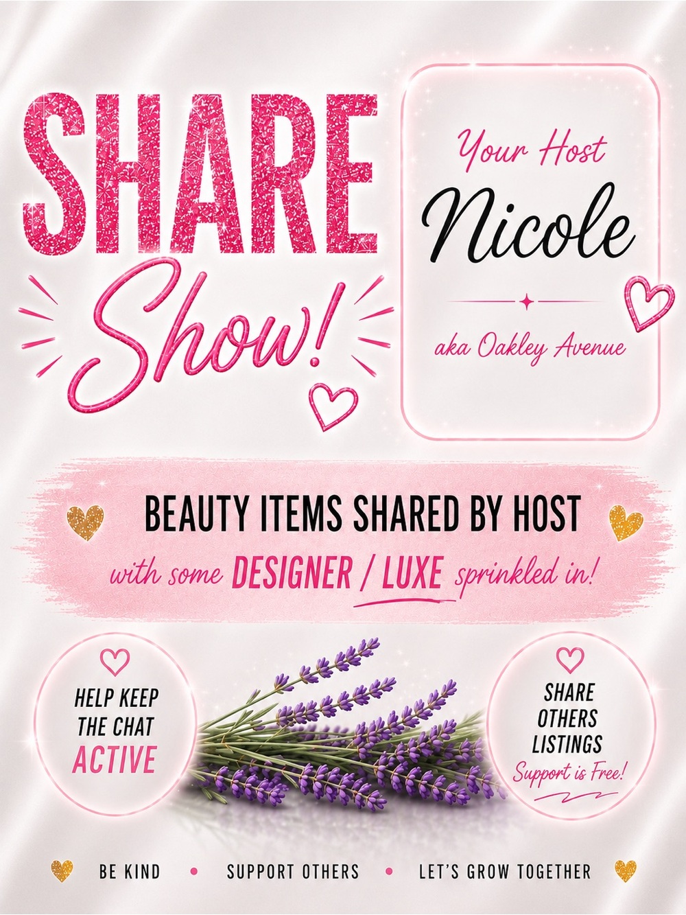 Poshmark Share Show Beauty & More!!💄💖💄💖💄💖💄💖
